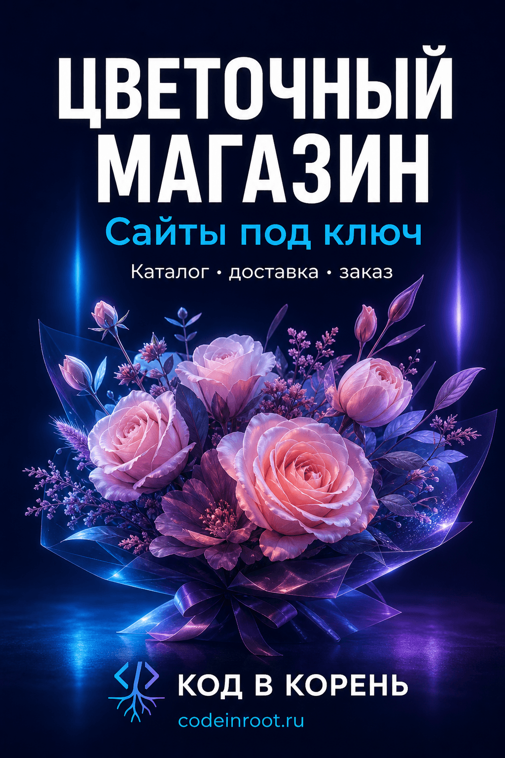 Цветочный магазин — Сайты под ключ