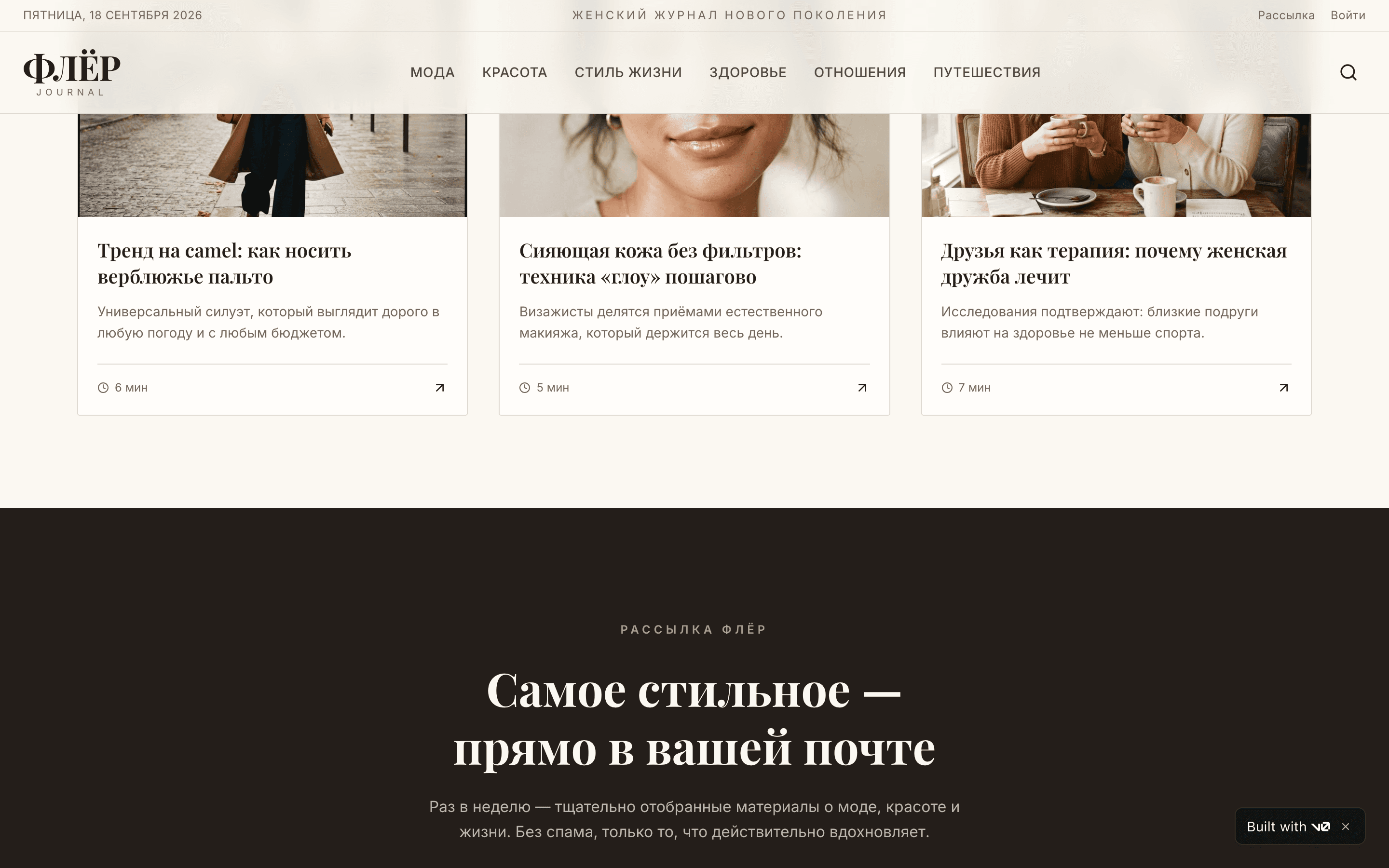 ФЛЁР — женский журнал о моде, красоте и стиле жизни — 4