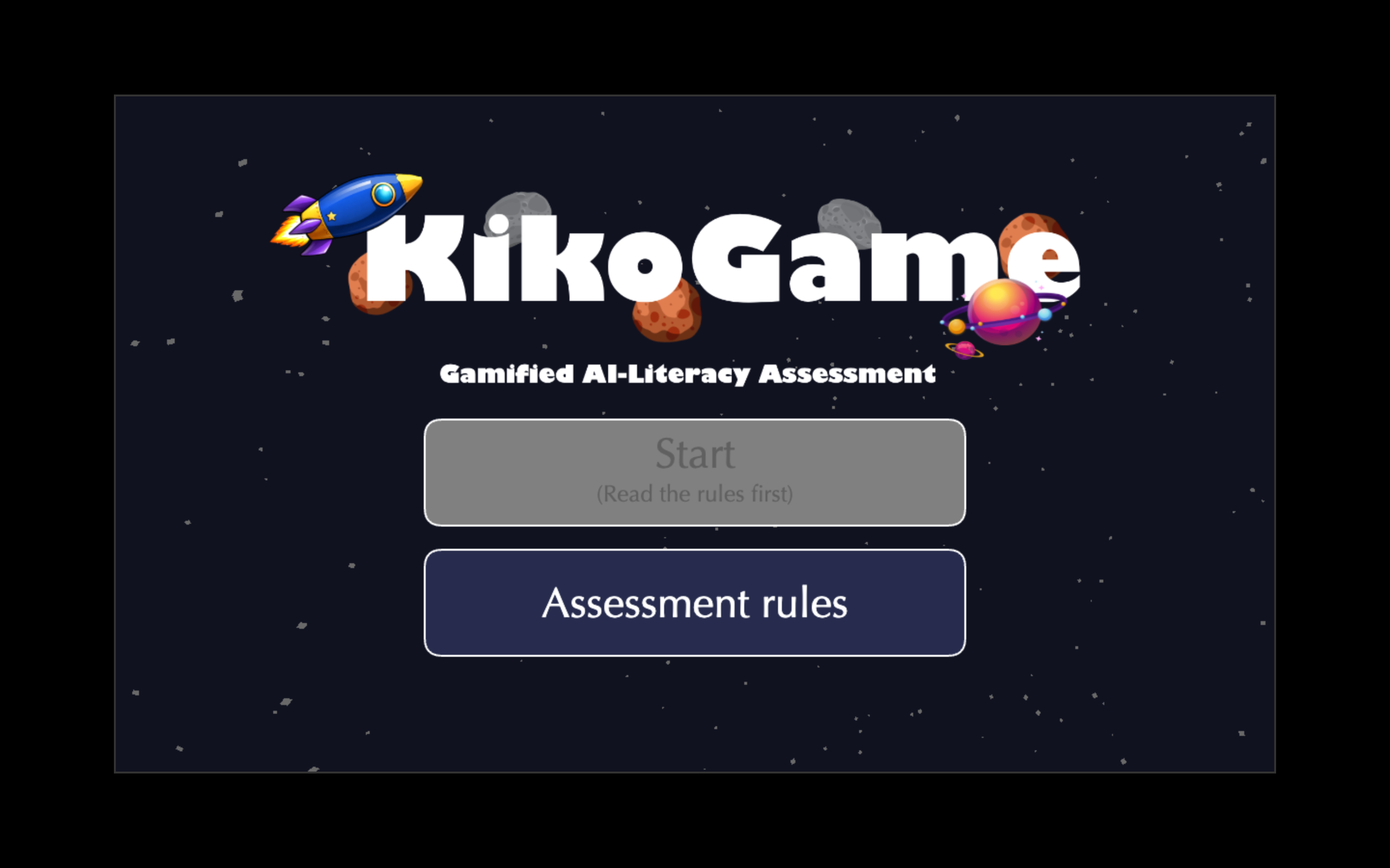 KikoGame — геймифицированная оценка AI-грамотности
